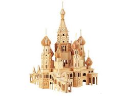 Wooden Church Puzzle Cnc Cutting Free CDR