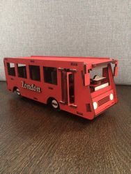 Wooden Bus Cnc Cutting Free CDR