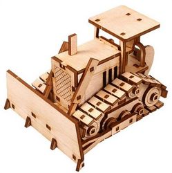 Wooden Tractor Cnc Cutting Free CDR