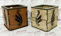 Wooden Box For Pens Pencils Free CDR