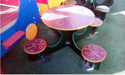 Table And 4 Highchairs For Children Free CDR