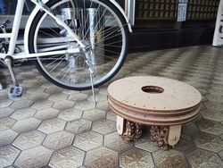 Wooden Table With Wheels Free CDR