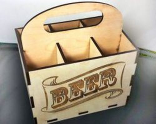 Cnc Laser Cut Wooden Box Beer Free CDR