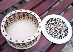 Cnc Laser Cut Wooden Gift Box Free CDR