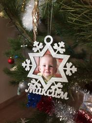 Laser Cut Christmas Tree Decoration Ornaments Free CDR