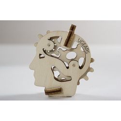 Tribka Trinkets Head Mechanical 3d Puzzle Brainteaser Free CDR