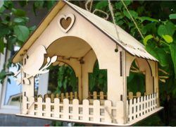 Cnc Laser Cut Wooden Bird Houses Free CDR