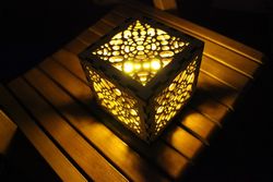 Laser Cut Honeycomb Lampshade Template Dr File Free CDR