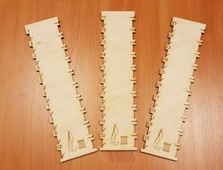Laser Cut Embroidery Floss Organizer Free CDR
