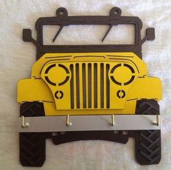 Jeep Wall Hanging Cnc Free CDR