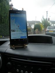Laser Cut Dashboard Phone Stand Free CDR