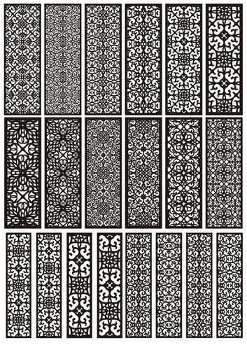 Pattern Panel Templates Free CDR