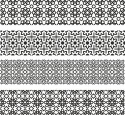 Floral Ornament Patterns Free CDR