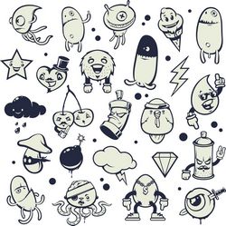 Vector Characters Free CDR