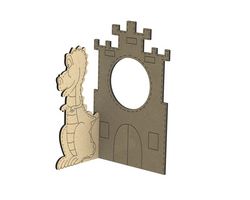 Laser Cut Photo Frame With Dragon Free CDR