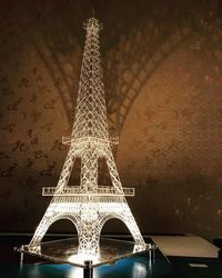 Laser Cut Eiffel Tower Template In 5 Sizes Free CDR