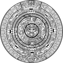 Calendar Mayan Free CDR
