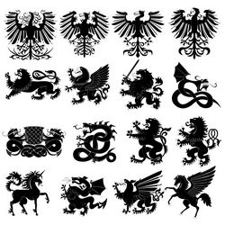 Animals For Heraldry Free CDR