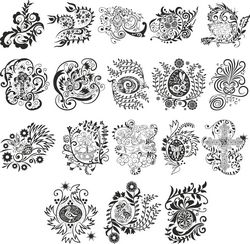 Vector Easter Pattern Free CDR