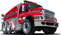 Fire Fighting Truck Free CDR