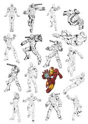 Iron Man Vector Images For Plotter Cutting Free CDR