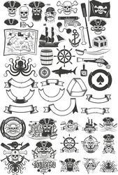 Pirates Emblem Images Download Free CDR
