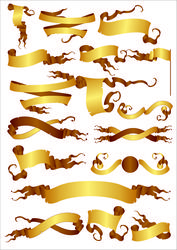 Vintage Ribbon Vector Clipart Download Free CDR