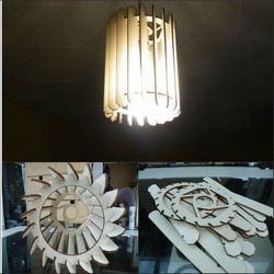 Chandelier For Laser Cutting Plywood Free CDR