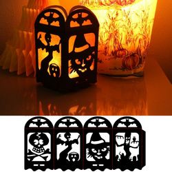 Halloween Candlestick Layout Free CDR