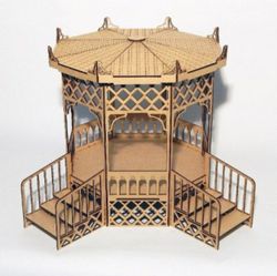 Pergola For Dolls In Japanese Style Free CDR