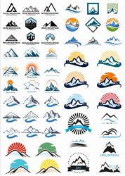 Thumbnail Logo For The Theme Mountains Free CDR