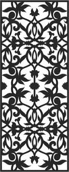 Seamless floral swirl pattern Free CDR