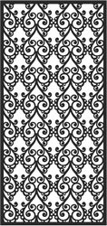 Screen Floral Pattern Design Free CDR