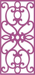 Laser Cut Vector Panel Seamless 216 Free CDR