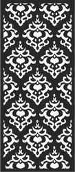 Seamless Floral Panel Free CDR