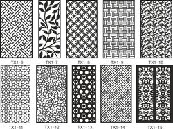 CNC Jali Cutting Pattern Collection Free CDR