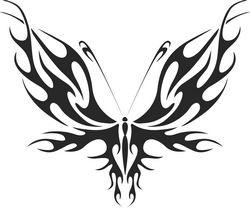 Butterfly Vector Art 031 Free CDR