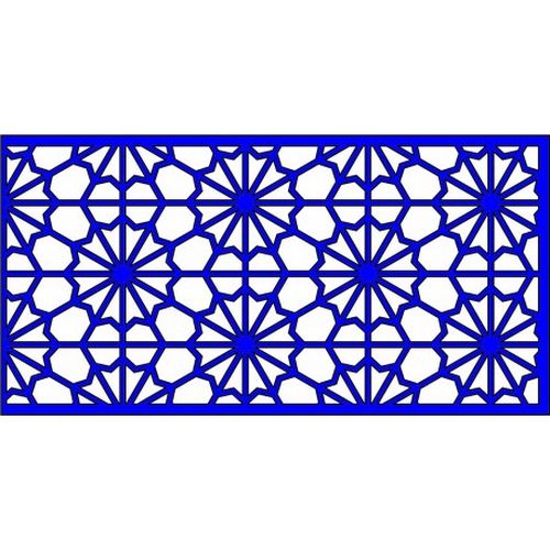 Cnc Panel Laser Cut Pattern File cn-l653 Free CDR