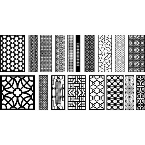 Cnc Panel Laser Cut Pattern File q23 Free CDR