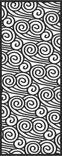 Laser Cut Seamless Pattern-028 Free CDR