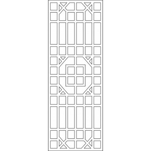 Cnc Panel Laser Cut Pattern File cn-l576 Free CDR