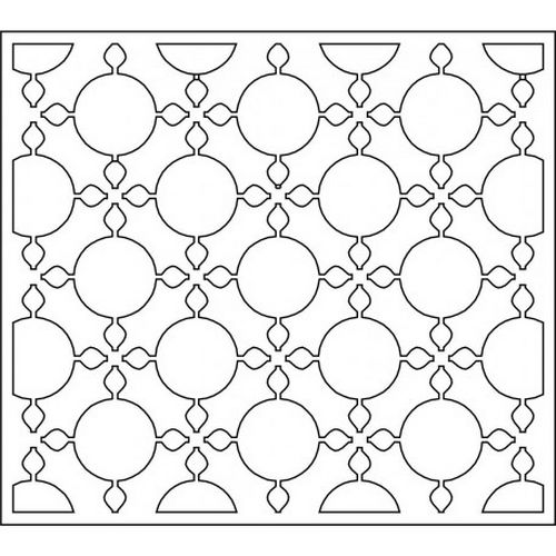 Cnc Panel Laser Cut Pattern File cn-l537 Free CDR