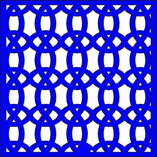 Cnc Panel Laser Cut Pattern File cn-l529 Free CDR