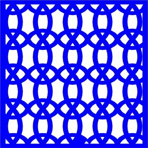 Cnc Panel Laser Cut Pattern File cn-l528 Free CDR