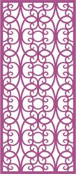 Laser Cut Vector Panel Seamless 174 Free CDR