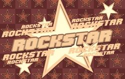 Rock Star Vector Graphic Free CDR