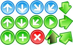 Arrow Icons Free CDR