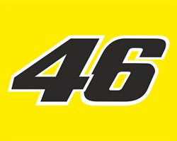 46 Valentino Rossi Logo Free CDR