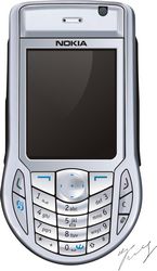 Mobile Phone Clipart nokia6630 Free CDR