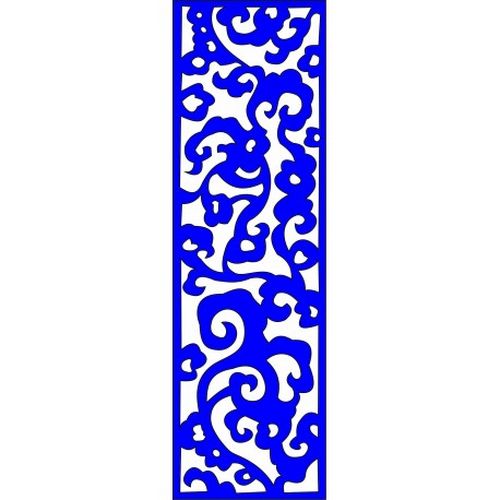 Cnc Panel Laser Cut Pattern File cn-l463 Free CDR